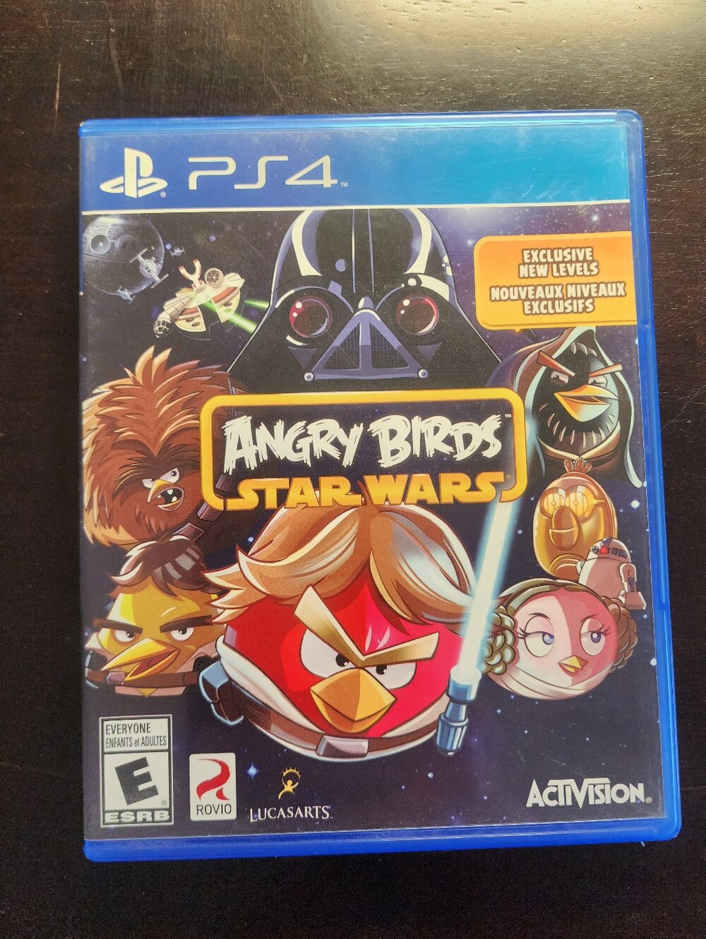 Angry Birds Star Wars PS4 Game - Blue Case